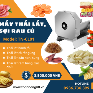 máy thái lát, sợi rau củ quả các loại